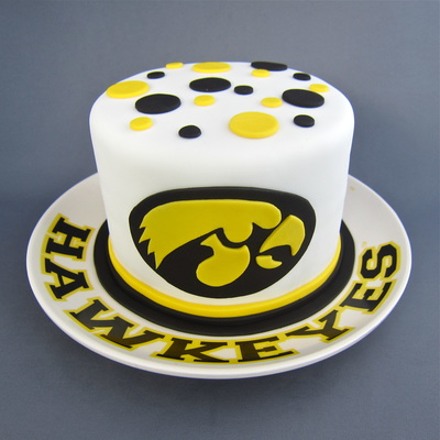 Iowa Hawkeyes Cake
