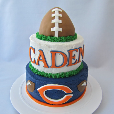 Chicago Bears Football Cake