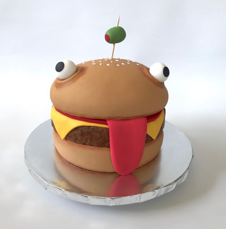 Durr Burger Fortnite Cake